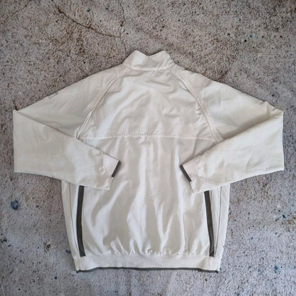 Nike Challenge Court 90s Vintage Designer Gilet / Track Jacket UK Large White