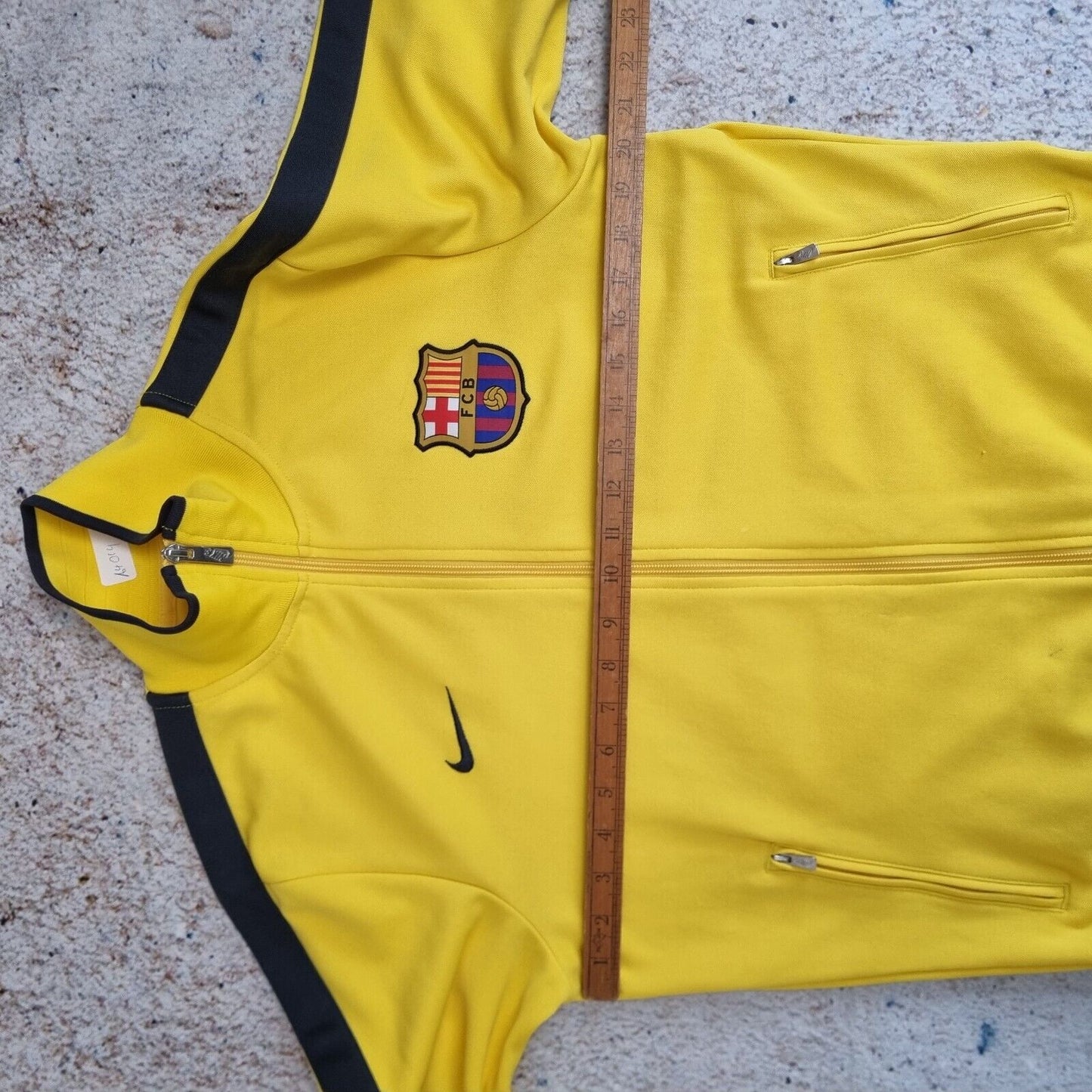 Nike Barcelona N98 Track Jacket - Yellow Size M