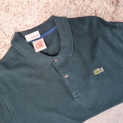 Lacoste POLO SHIRT COLOUR BLOCK - Green - Size L