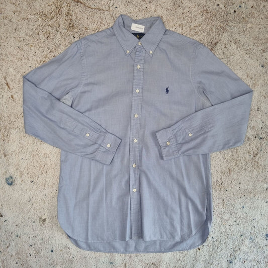 Ralph Lauren OXFORD SHIRT PLAIN  - Blue - Size 15.5