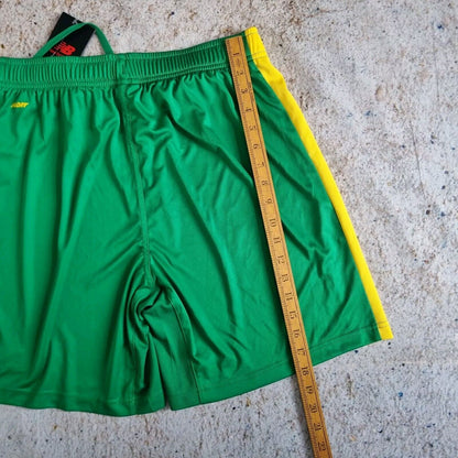 New Balance Men’s Norwich City FC Shorts Green/Yellow Large New