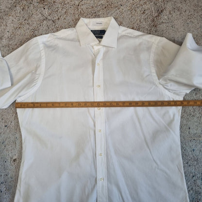 Polo Ralph Lauren OXFORD SHIRT REGENT CLASSIC FIT 32 33 L - White - Size 17