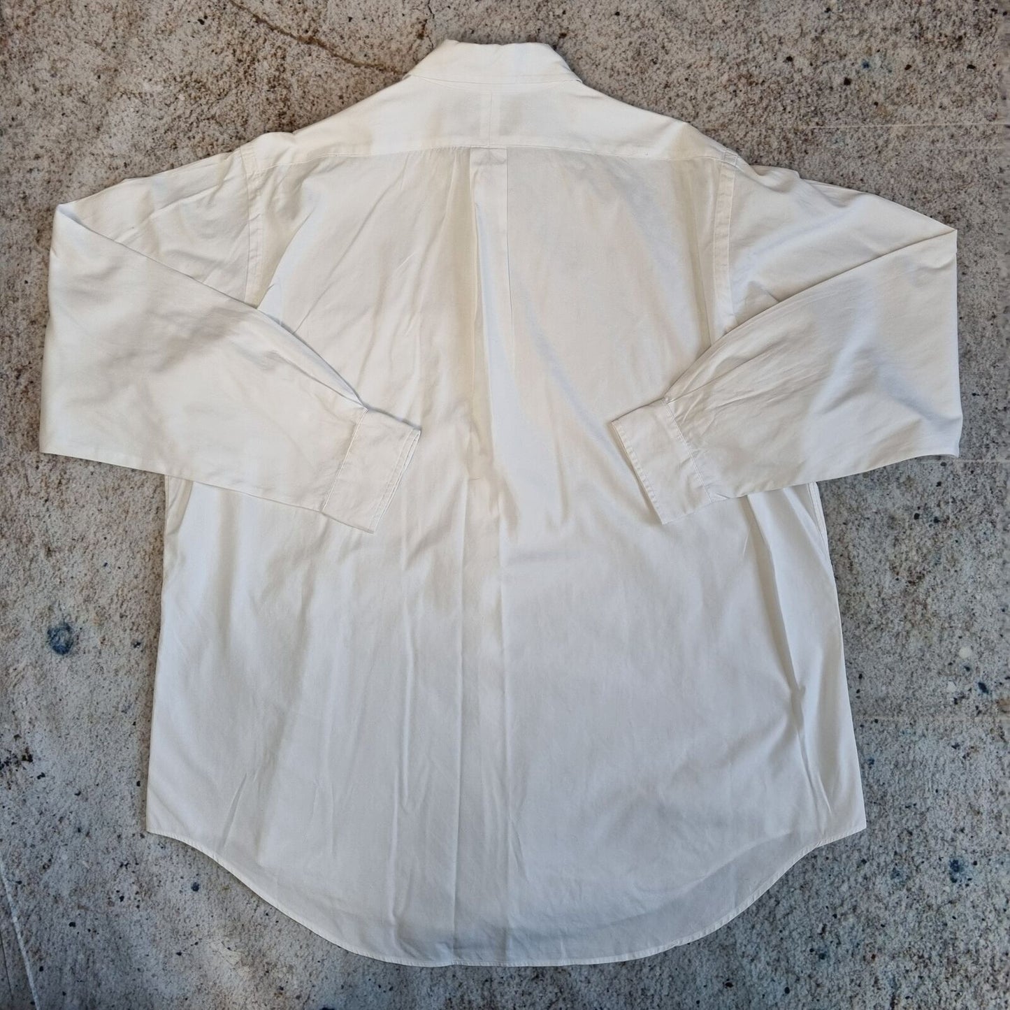 Ralph Lauren OXFORD SHIRT PLAIN 36 - White - Size 17.5