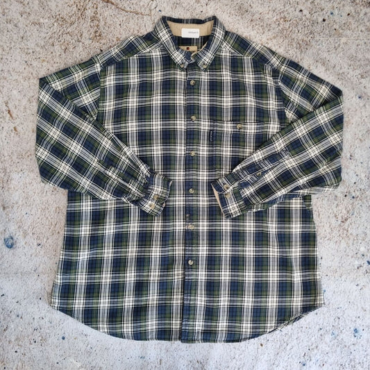 Woolrich SHIRT CHECK TARTAN  - Blue - Size XL