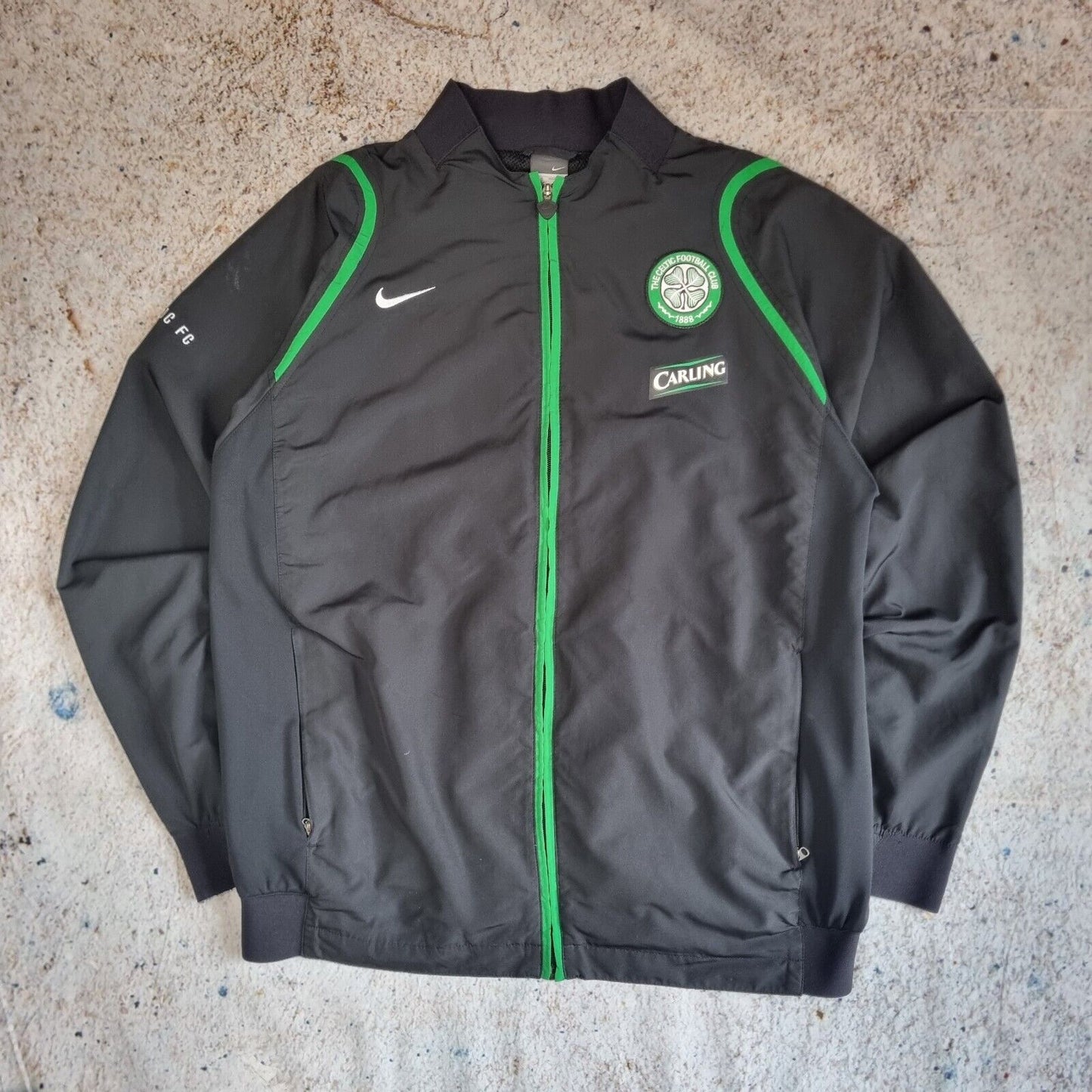 Nike Celtic FC Jacket Vintage 2006-2007 Green Training Size XL Total 90