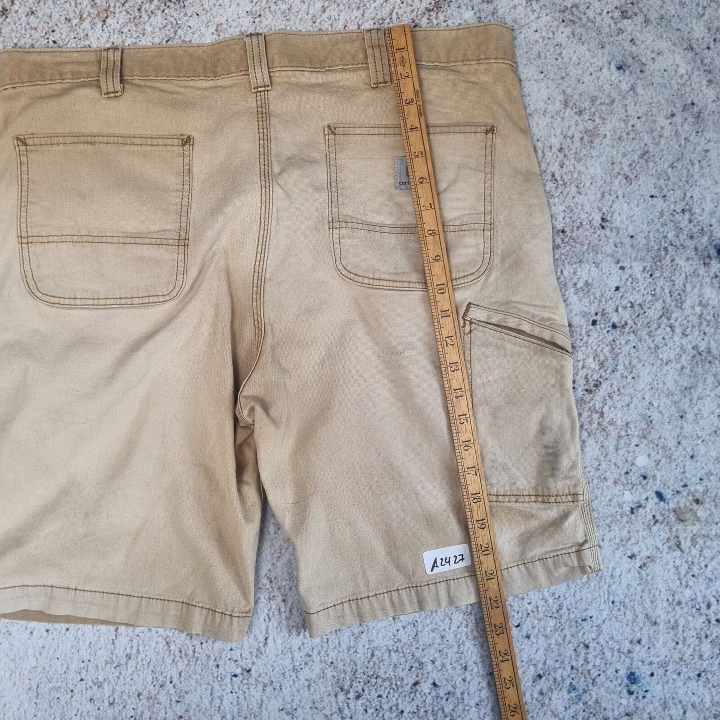 Carhartt CARGO SHORT WORKWEAR RELAXED FIT - Brown - Size 38