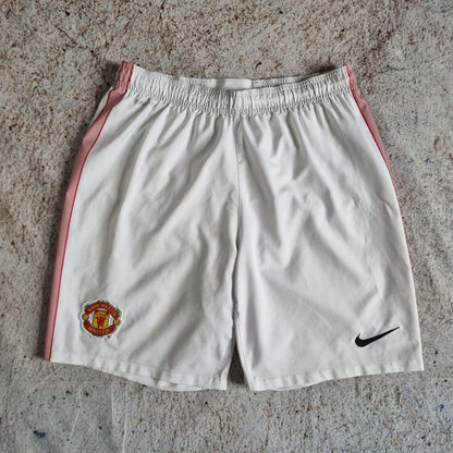 Nike MANCHESTER UNITED SHORTS 2012 - White - Size L