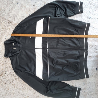 NIKE TRACK JACKET RETRO VINTAGE BLAZER EDITION BLACK WHITE SIZE XL Rare