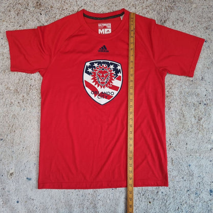 Adidas T-SHIRT ORLANDO CITY MLS USA TOP TEE - Red - Size M