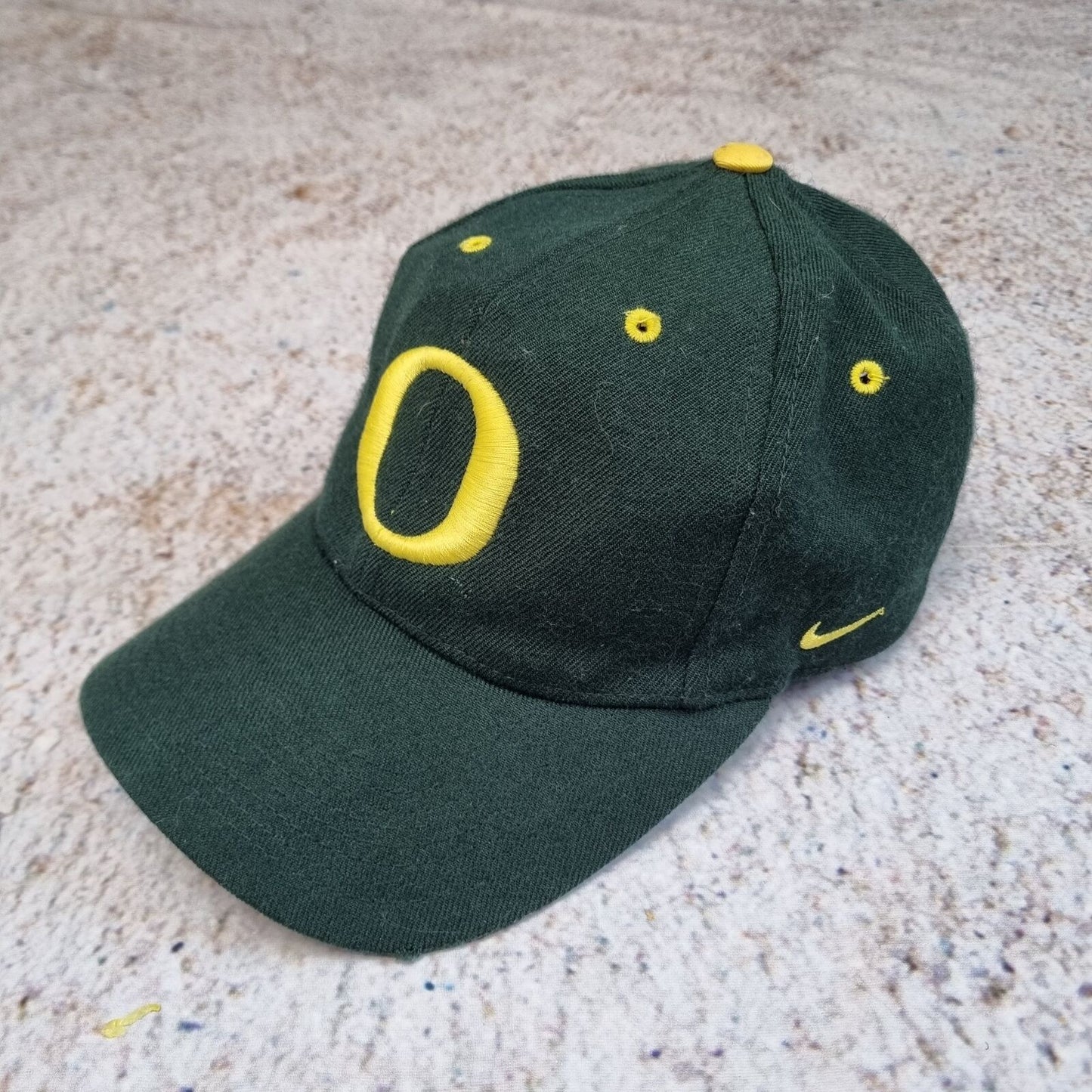 NIKE TEAM OREGON DUCKS SNAPBACK CAP  RETRO  - Green - One Size