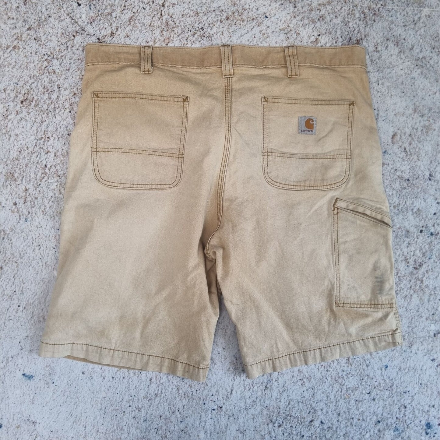 Carhartt CARGO SHORT WORKWEAR RELAXED FIT - Brown - Size 38