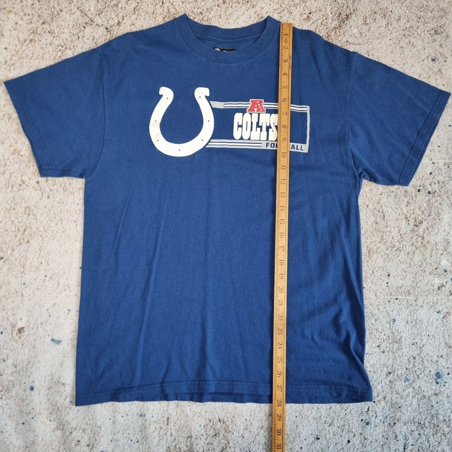 NFL T-SHIRT INDIANAPOLIS COLTS SPELLOUT TOP TEE  NFL - Blue - Size L