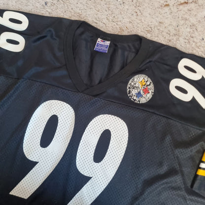 Champion Pittsburgh Steelers NFL Jersey USA Kirkland #99 - Black - Size XXL