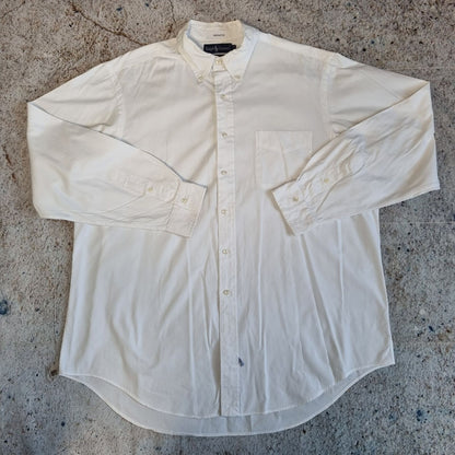 Ralph Lauren OXFORD SHIRT PLAIN 36 - White - Size 17.5