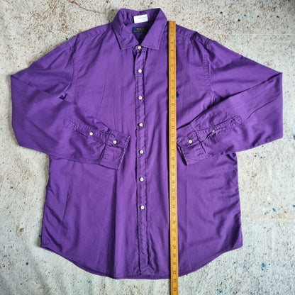 Ralph Lauren OXFORD SHIRT PLAIN - Purple - Size XL