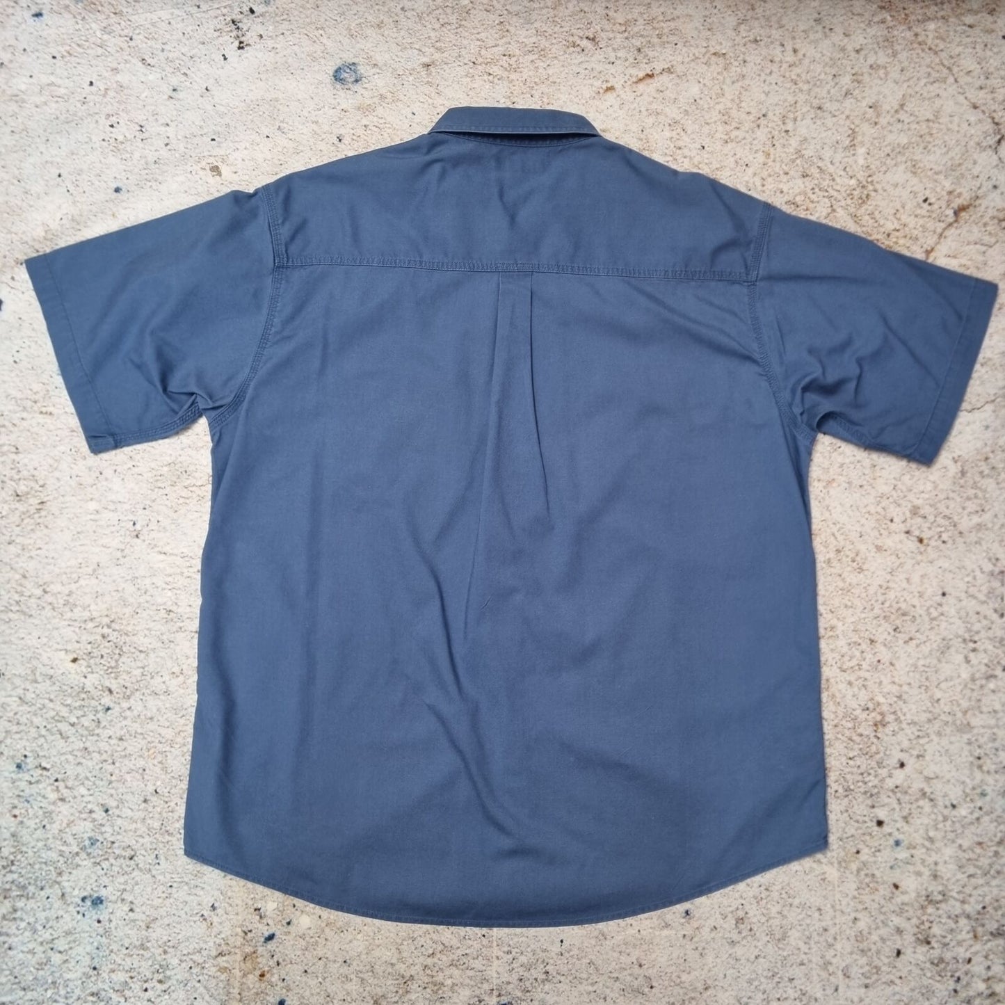 Carhartt SHIRT WORK WEAR OVER SHIRT SHORT SLEEVE - Blue - Size XL