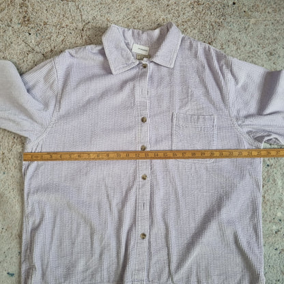 L.L BEAN CORDUROY OVER SHIRT WOMENS  - Purple - Size XL