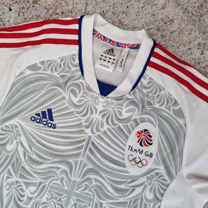 AdidasTeam GB Olympic Jersey Shirt Small Gr Britain Jersey 2011 2012