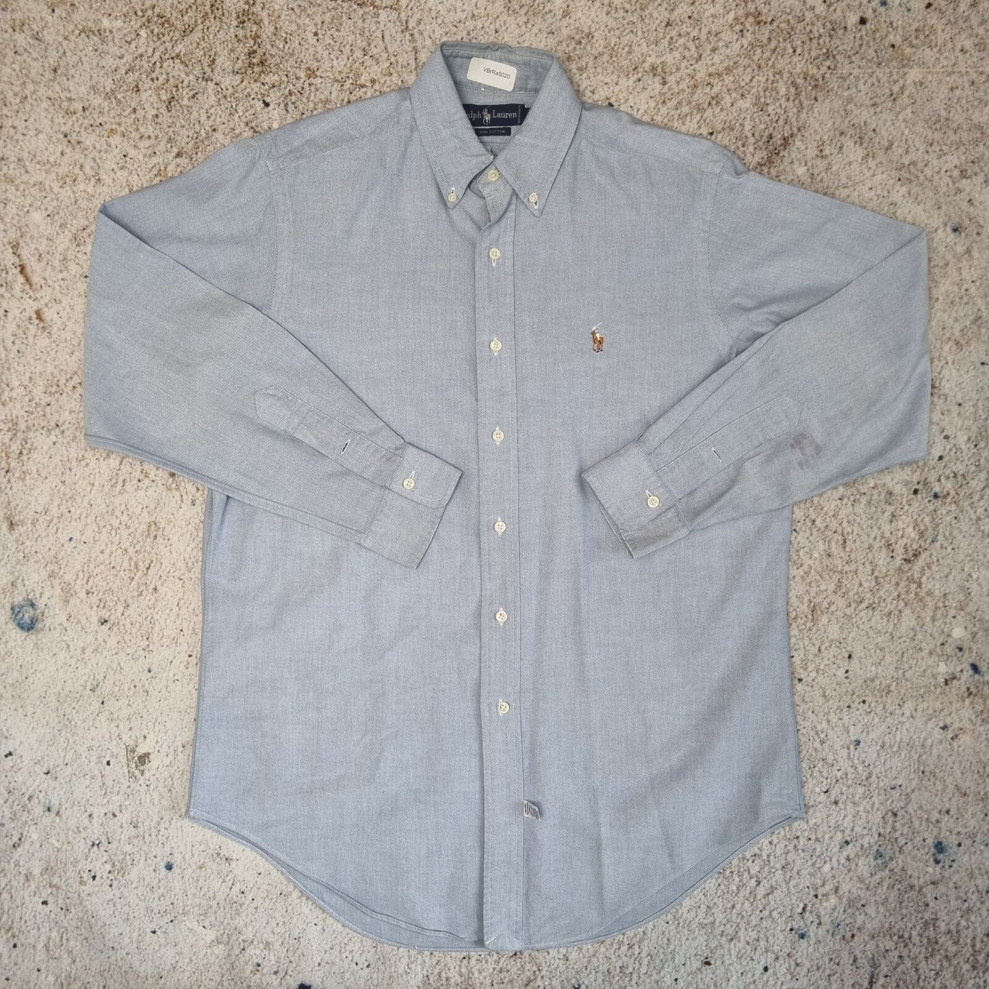 Ralph Lauren OXFORD SHIRT 100% COTTON 34  - Blue - Size 15.5