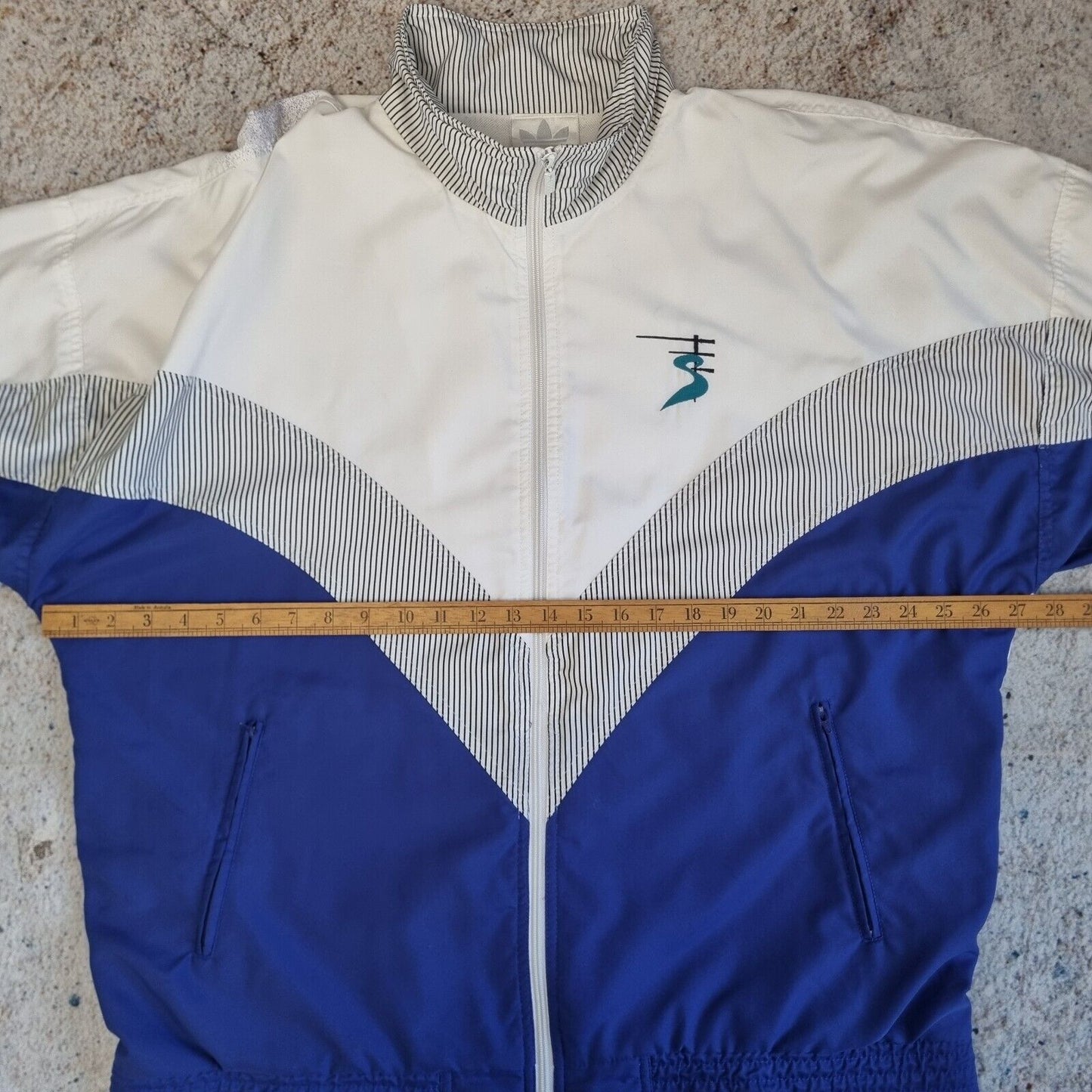 Adidas Stefan Edberg Track Jacket  Tennis Large 80s Rare Men's