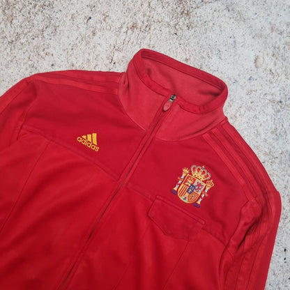 Adidas SPAIN TRACK JACKET RETRO 2007 - 2008 - Red - Size M