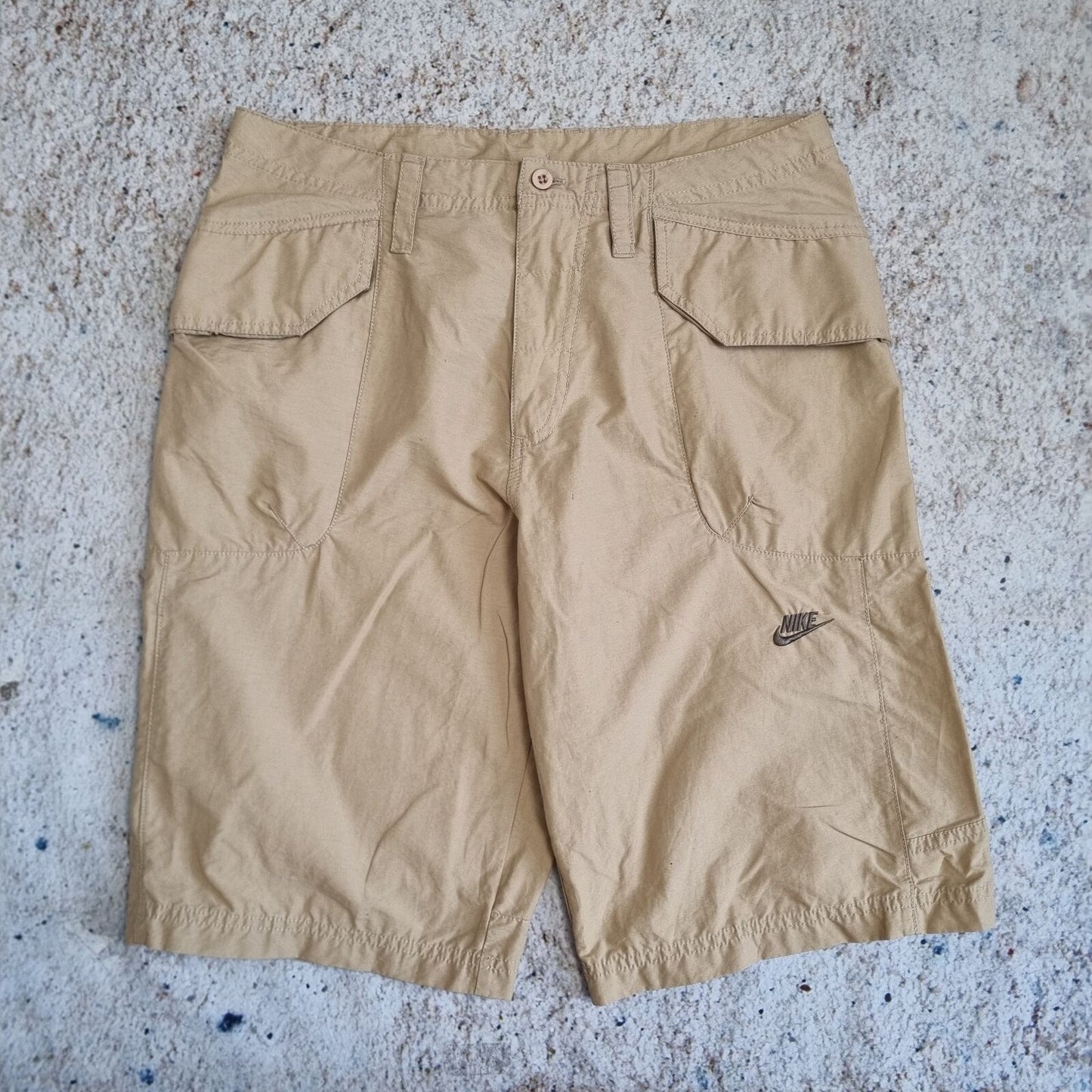 Nike CARGO SHORTS Y2K 2000 RETRO - Brown - Size S