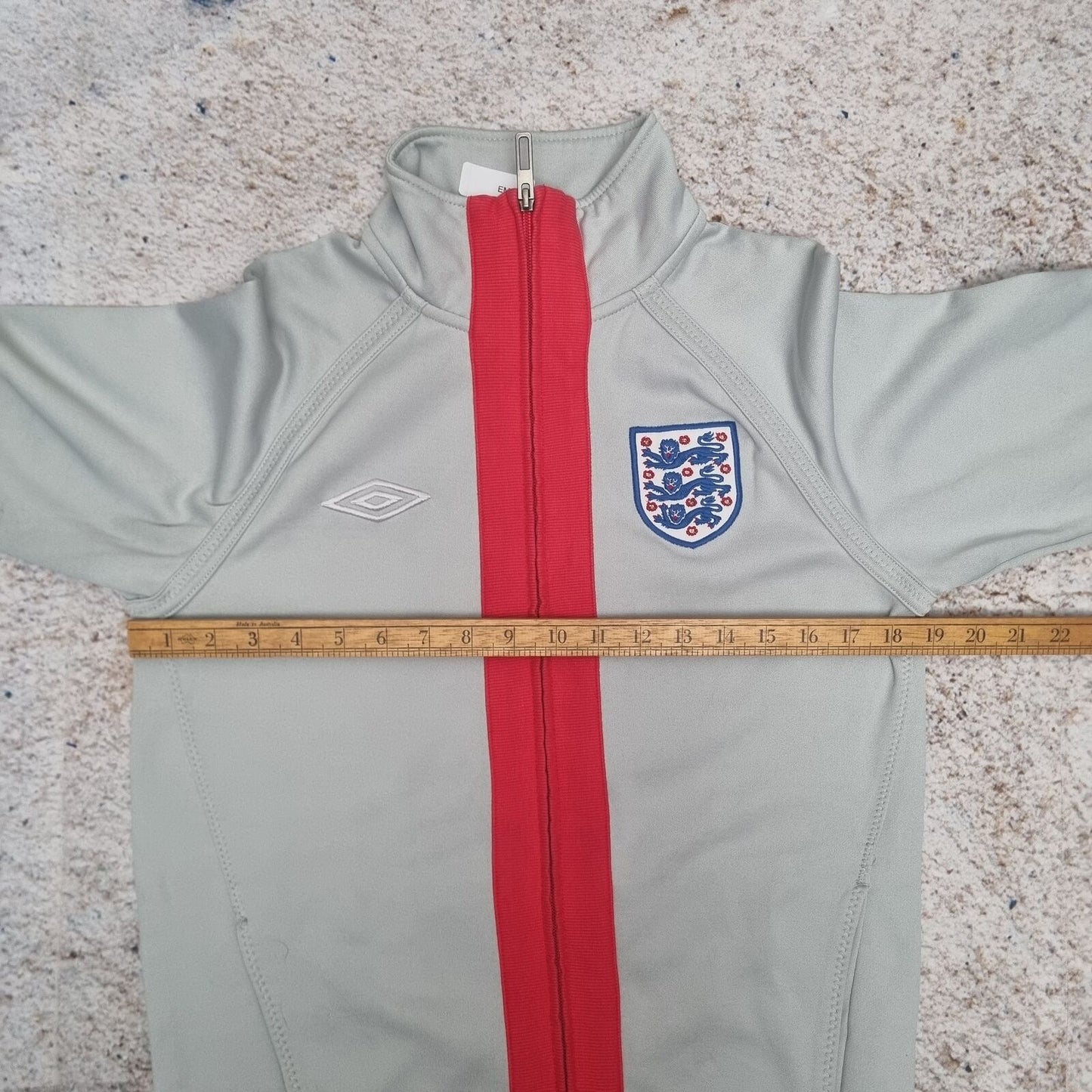 Umbro ENGLAND TRACK JACKET 2010 RETRO - GREY SIZE S