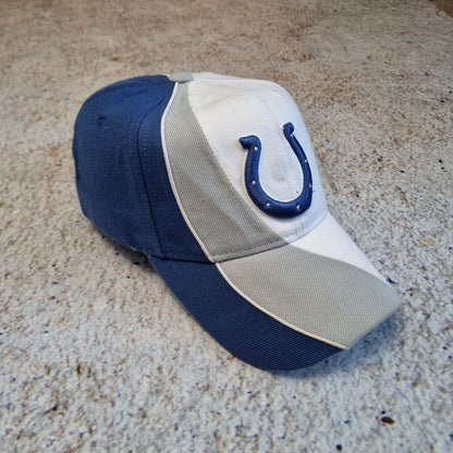 VINTAGE REEBOK NFL INDIANAPOLIS COLTS Cap HAT Football  BLUE WHITE