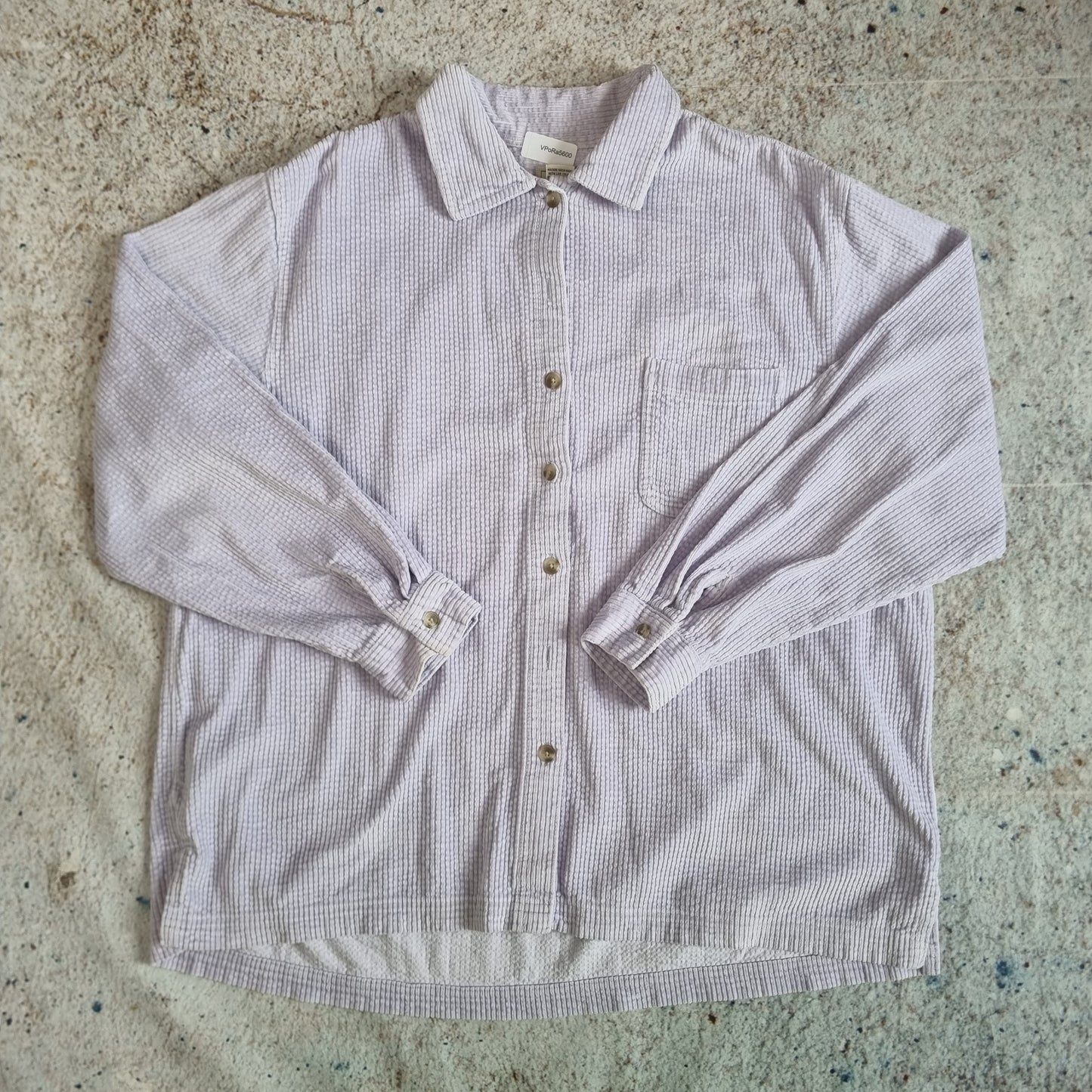 L.L BEAN CORDUROY OVER SHIRT WOMENS  - Purple - Size XL