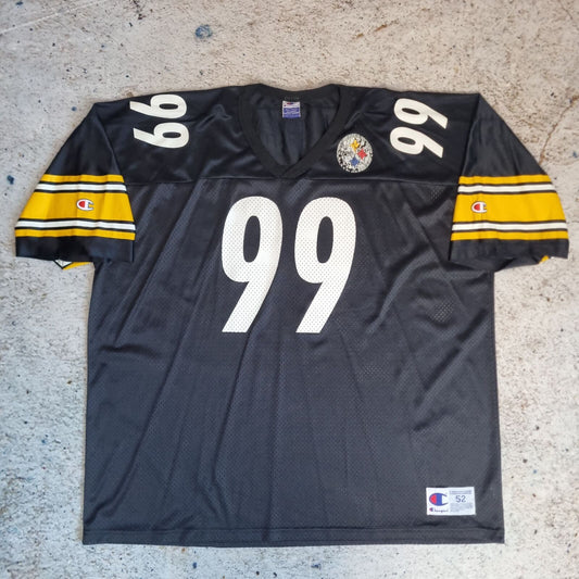 Champion Pittsburgh Steelers NFL Jersey USA Kirkland #99 - Black - Size XXL