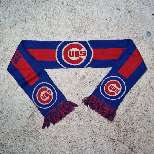 Chicago Cubs Scarf MLB Baseball Red - Blue -