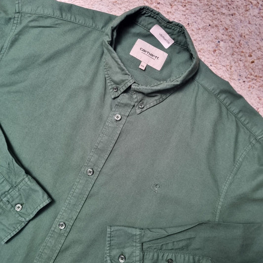 Carhartt WIP BOLTON SHIRT WORK IN PROGRESS - Green - Size XXL