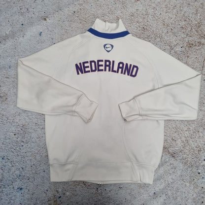 Nike NETHERLAND TRACK JACKET 2008 RETRO - WHITE SIZE L