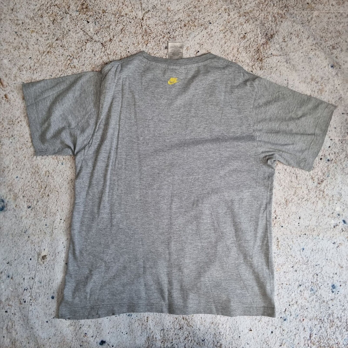 Nike GRAPHIC T SHIRT SPELL OUT RETRO Y2K  - Grey - Size M