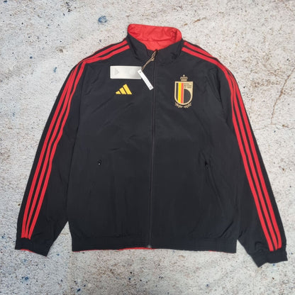 Adidas BELGIUM TRACK JACKET REVERSIBLE NEW  - Black - Size L