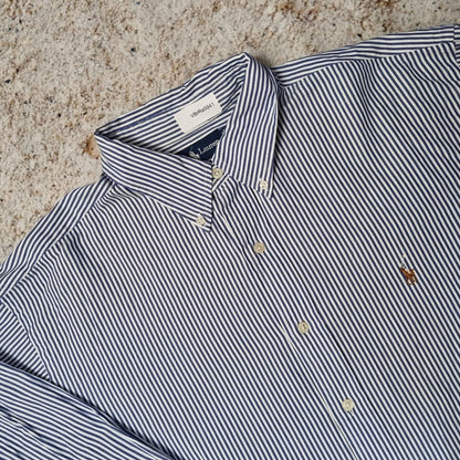 Ralph Lauren OXFORD SHIRT YARMOUTH STRIPED - Blue - Size 17