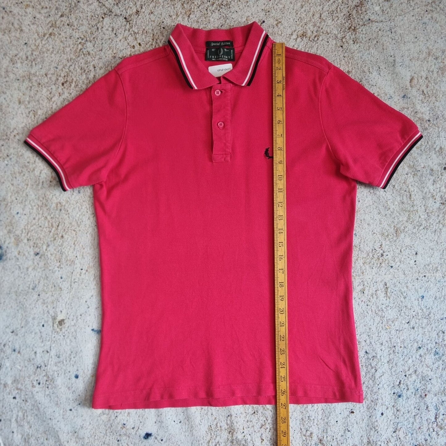 Fred Perry POLO SHIRT SPECIAL EDITION 40' - Pink - Size M