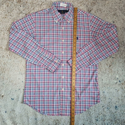 Ralph Lauren OXFORD SHIRT CLASSIC FIT PERFORMANCE CHECK  - Pink - Size S