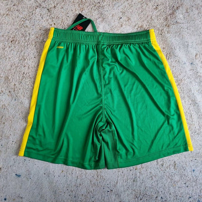 New Balance Men’s Norwich City FC Shorts Green/Yellow Large New