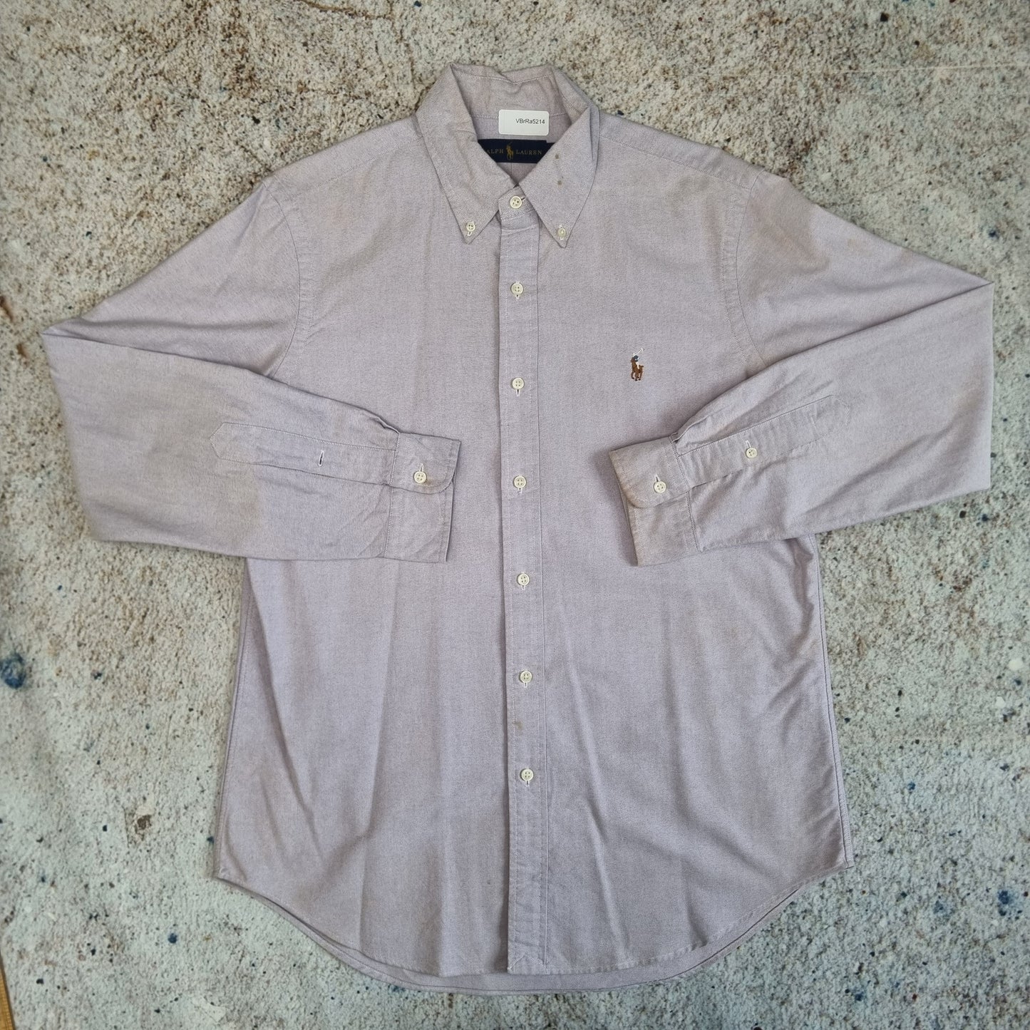 Ralph Lauren OXFORD SHIRT PLAIN  - Purple - Size M