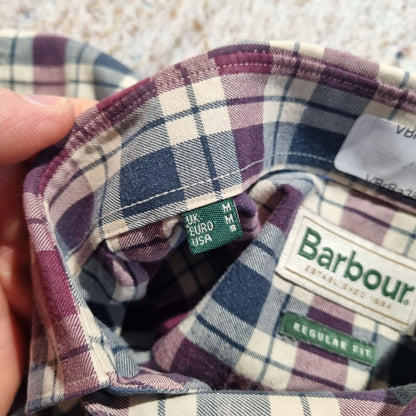 Barbour ASTWELL SHIRT CHECK  - Red - Size M