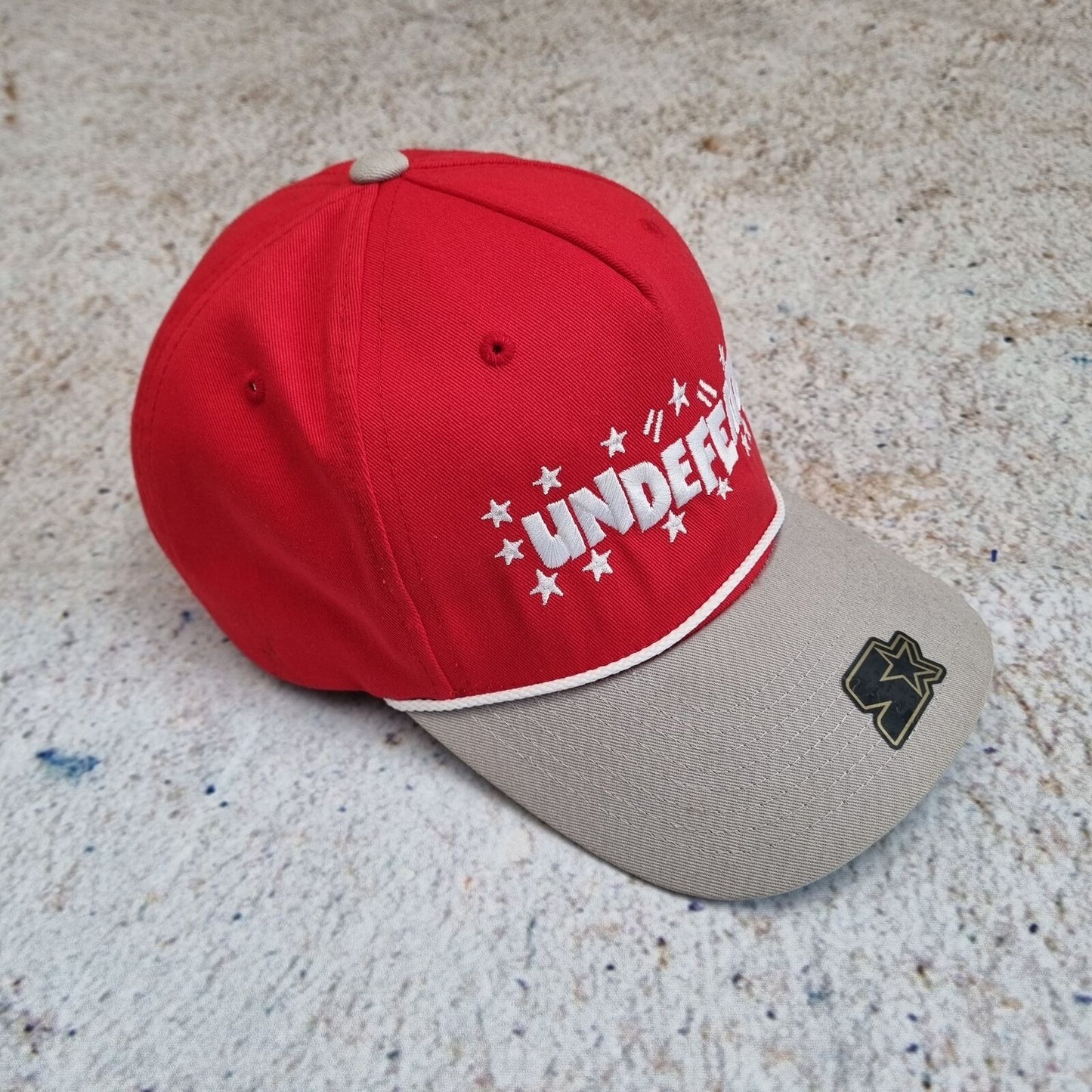 Starter UNDEFEATED CAP SNAPBACK VINTAGE - Red - Size ONE SIZE