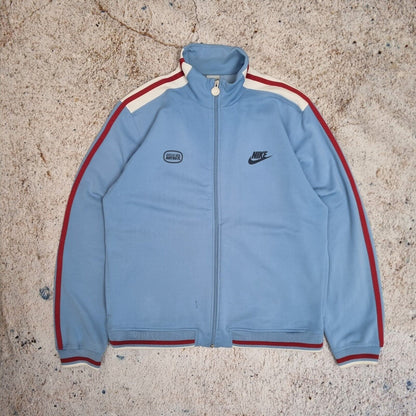 Nike Blue Men Jumper Track Jacket Size M Bowerman USA