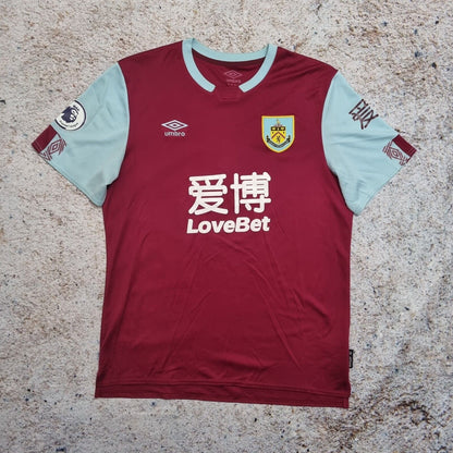 Umbro Burnley Football Shirt Home Top 2020/21 Men's Large Original