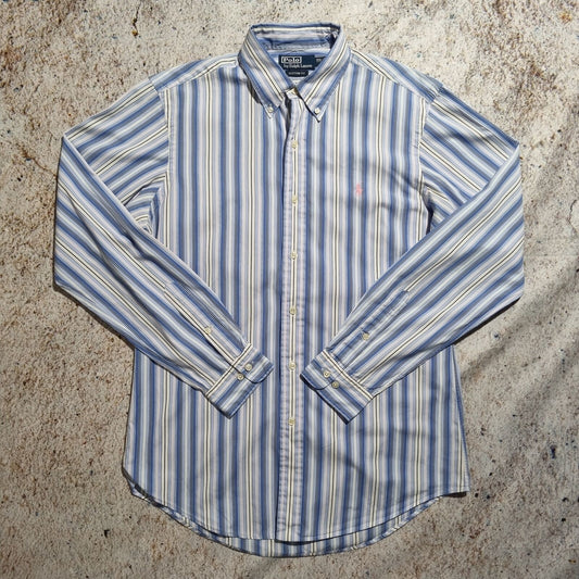 Ralph Lauren OXFORD SHIRT CUSTOM FIT STRIPE - Blue - Size M