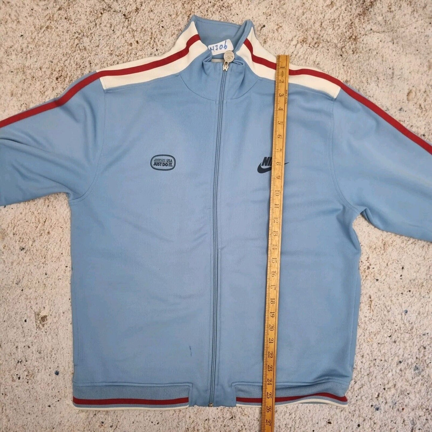 Nike Blue Men Jumper Track Jacket Size M Bowerman USA