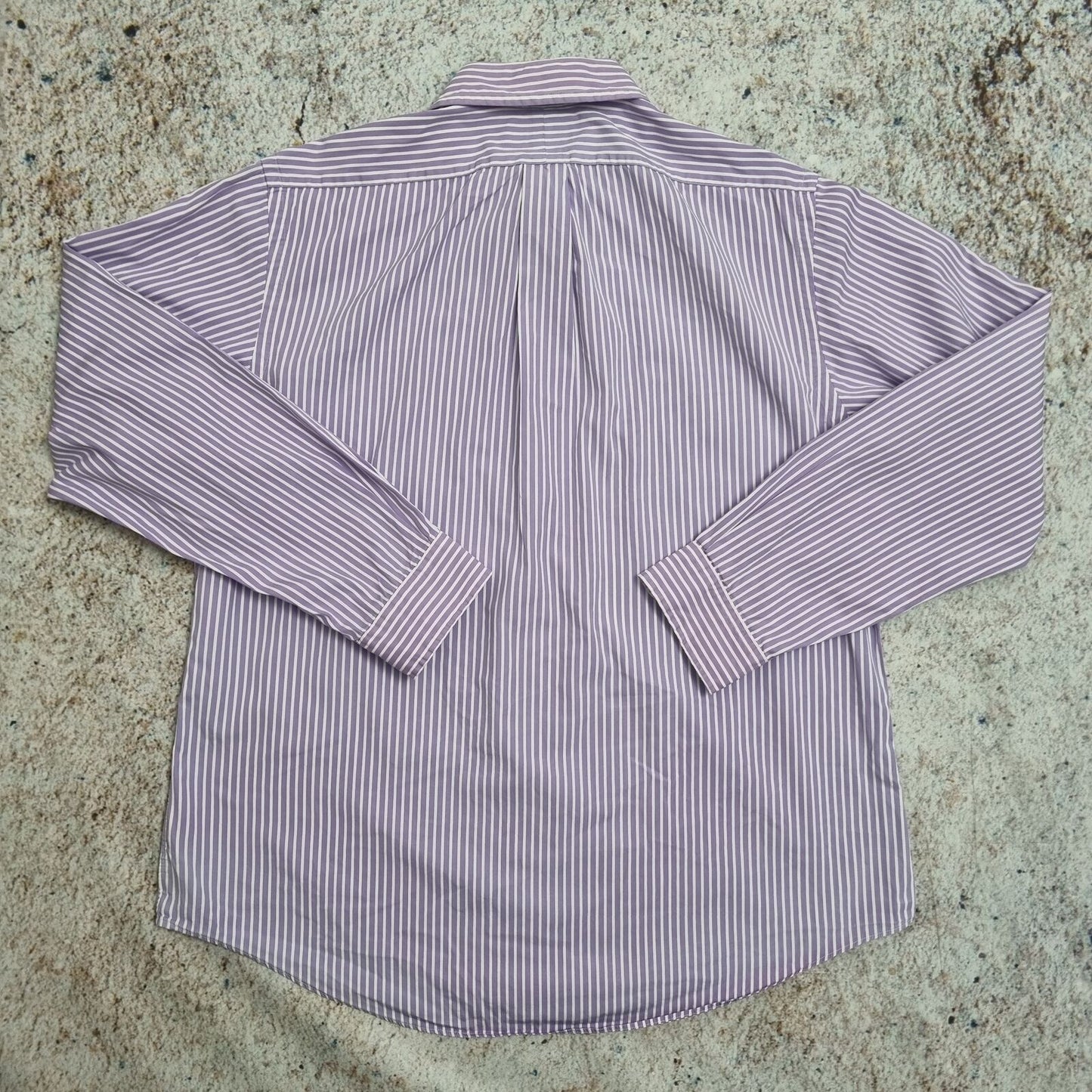 Polo Ralph Lauren OXFORD SHIRT CUSTOM FIT STRIPE - Purple - Size XL