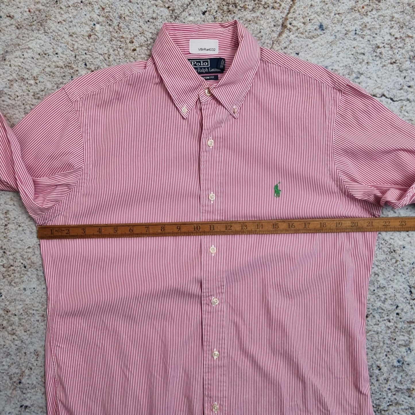 Polo Ralph Lauren OXFORD SHIRT CUSTOM FIT STRIPE - Red - Size S