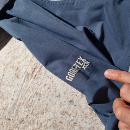 Berghaus Goretex Xcr Shell Jacket Coat Mountain Waterproof Blue Womens Size 16