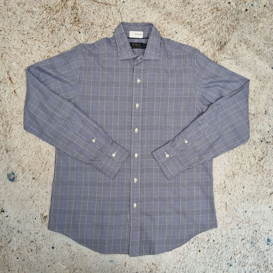 Ralph Lauren SHIRT FORMAL CHECK  - Blue - Size M